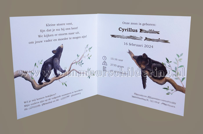 binnenkant geboortekaart binnenkant geboortekaart